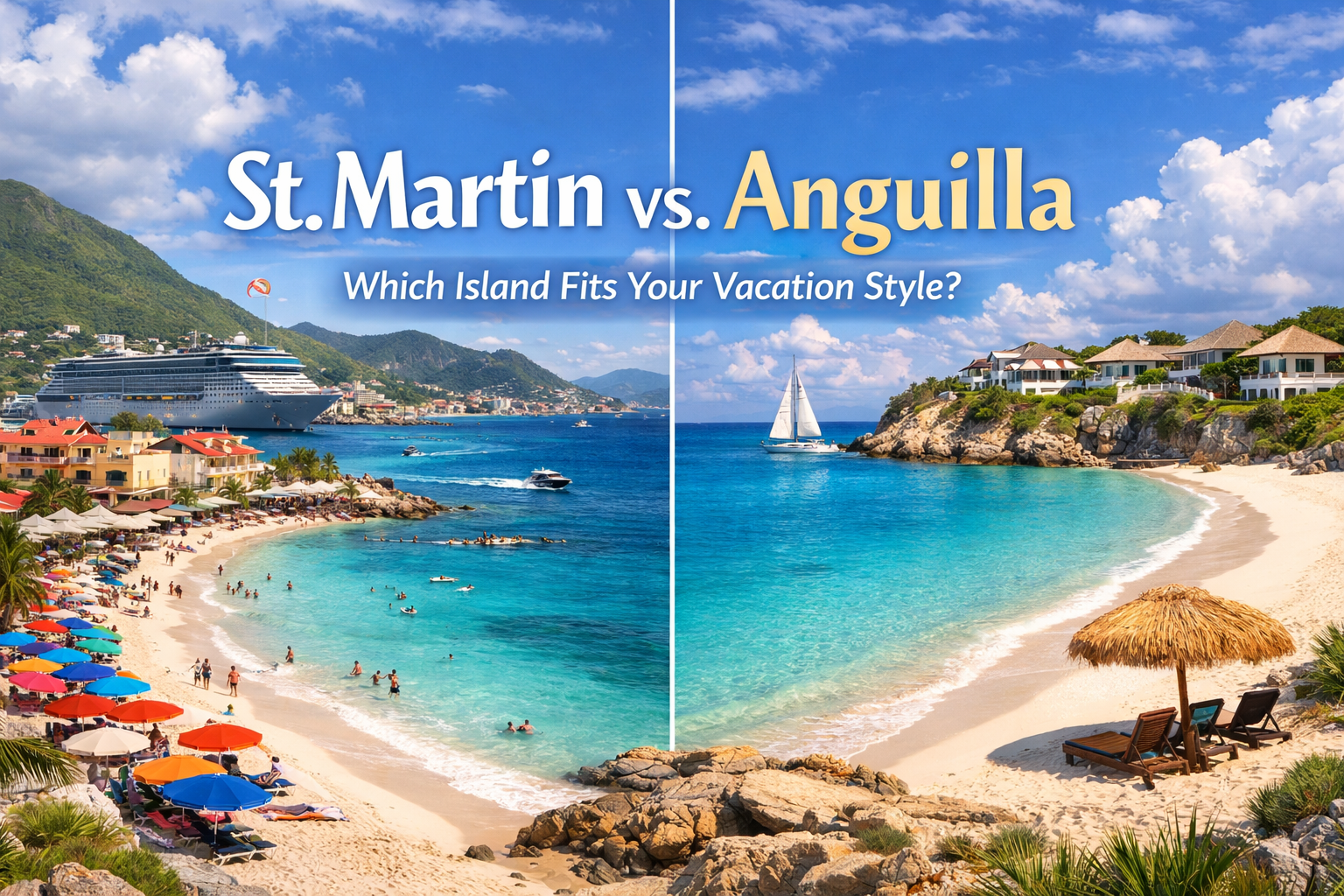 St. Martin vs. Anguilla Which Island Fits Your Vacation Style